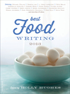 Cover image for Best Food Writing 2013